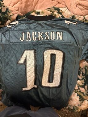 NFL Teal and Black Jersey with White Trim
